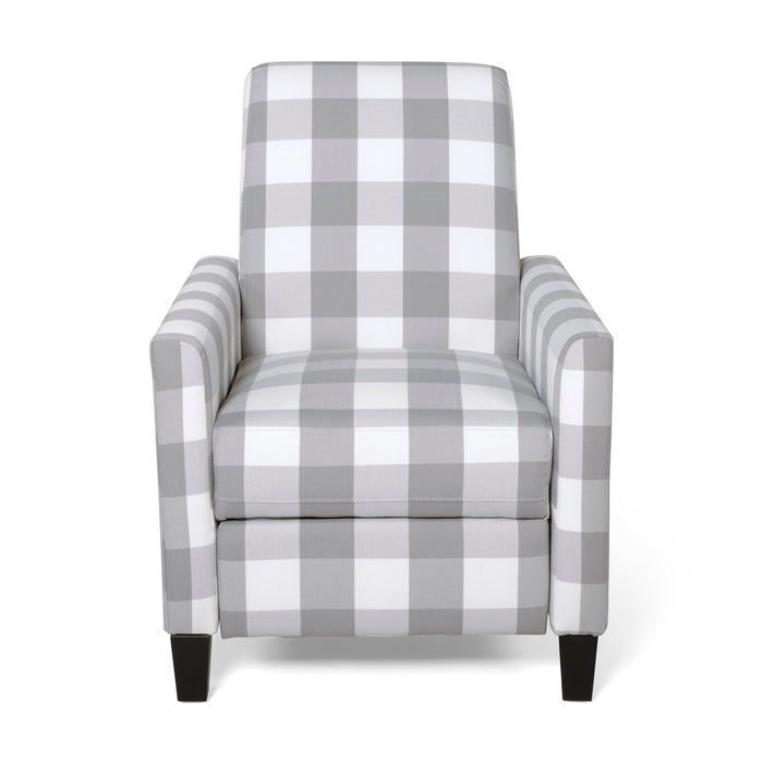 Wide Manual Club Recliner