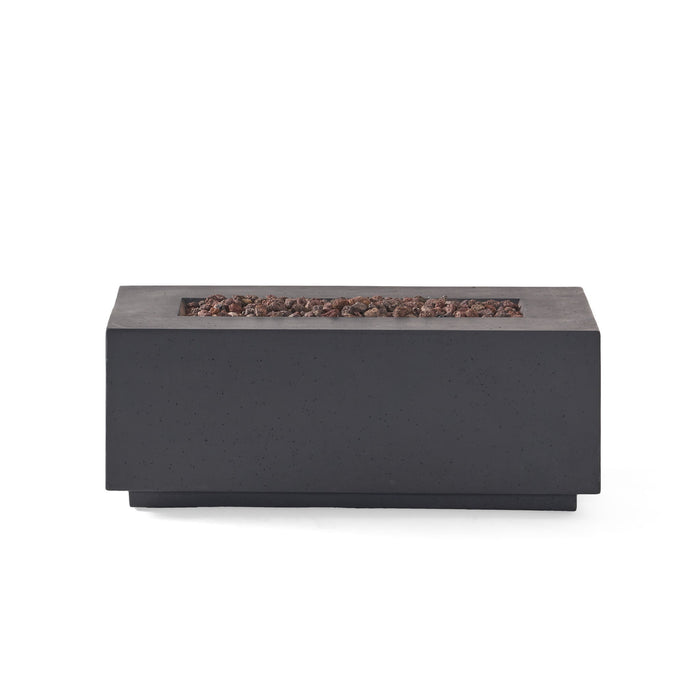 Contemporary Outdoor 40,000 Btu Propane Fire Pit