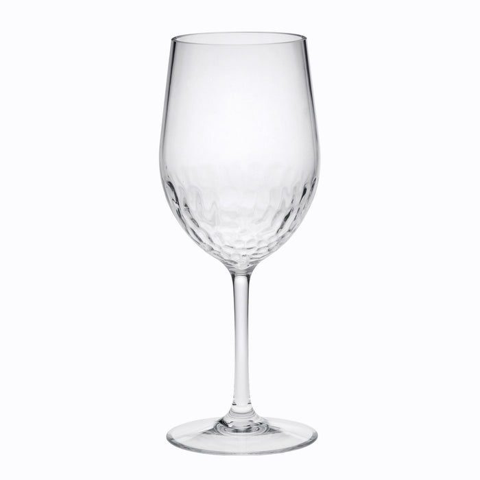 Tritan Hammer - Leadingware Unbreakable Design Plastic Wine Glasses (Set of 4), Bpa Free, 12Oz - Clear