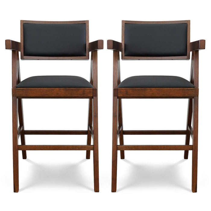 Athena - Counter Chair - Black / Brown