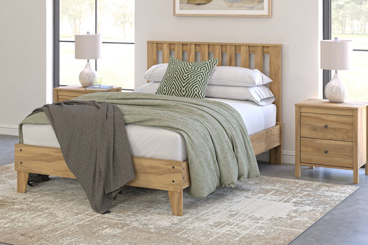 Bermacy Platform Panel Bed