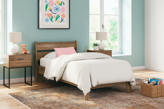 Deanlow Platform Panel Bed