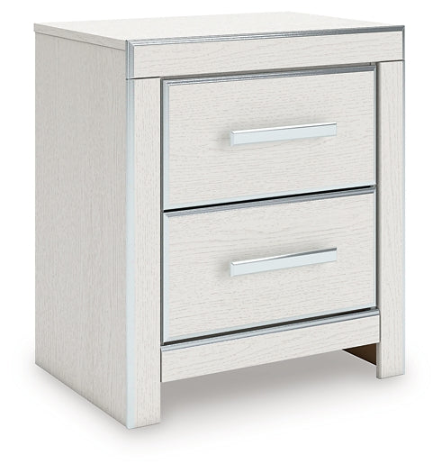 Zuraleus Two Drawer Night Stand
