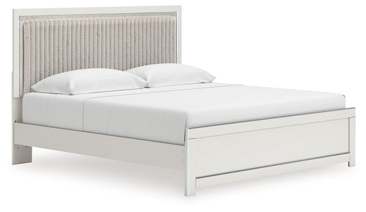 Zuraleus King Upholstered Panel Bed