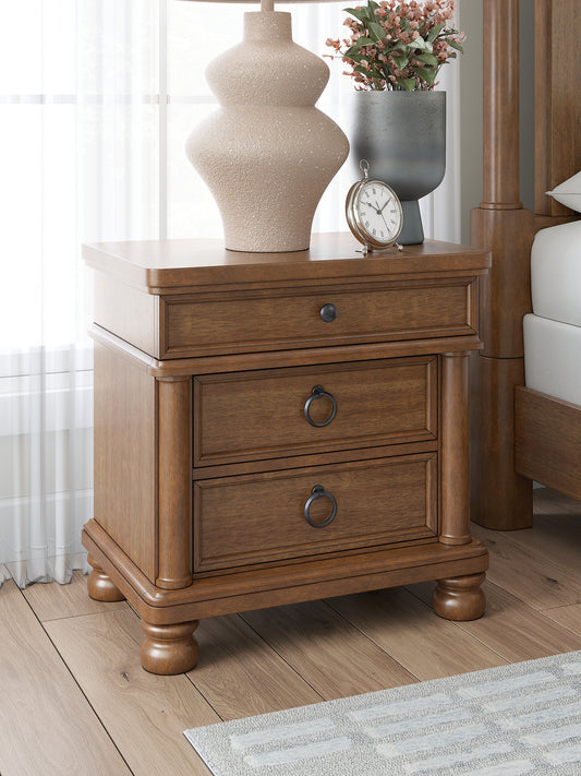Rowlenstown Three Drawer Night Stand