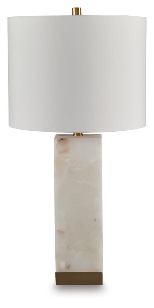 Linderfield Alabaster Table Lamp (1/CN)