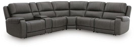 5Z - Pittson 6-Piece Power Reclining Sectional