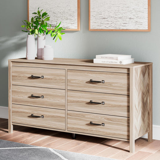 Battelle Six Drawer Dresser