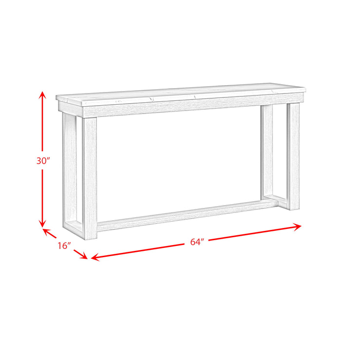Catilin - Sofa Table - White
