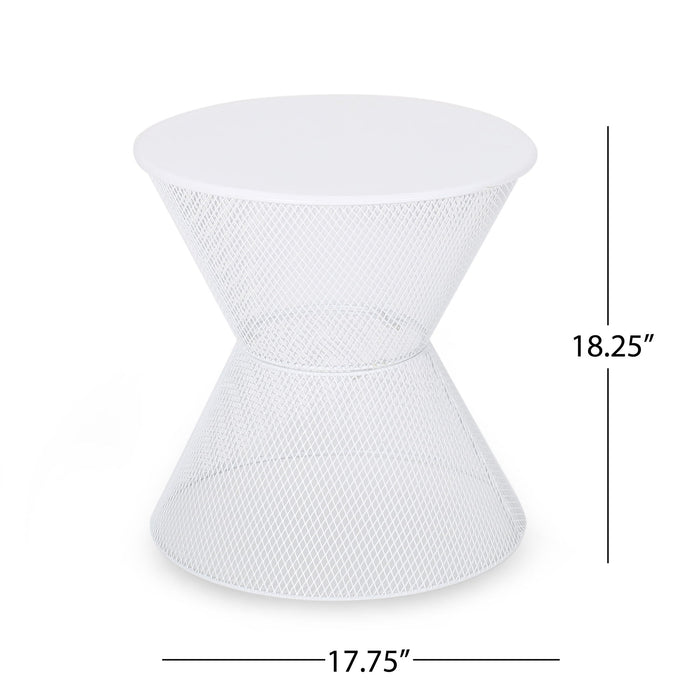 Nevada - Contemporary Side Table With Mesh Design