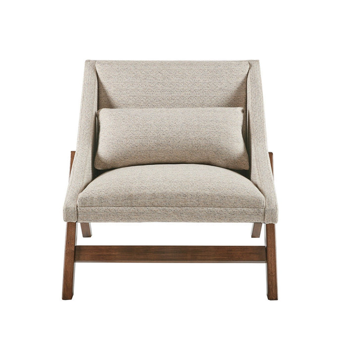 Chair With Removable Pillow - Brown