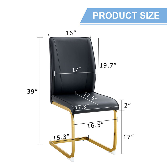 Luxury Simple Arch Chair With Arched Leg