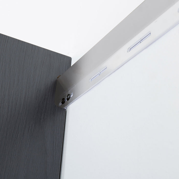 Nova Series - Wood Base Drawer Wall Mounted Garage Cabinet - Dark Gray