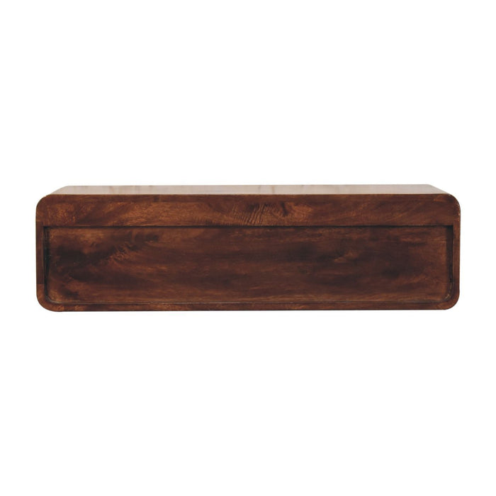 Floating Open Console - Walnut