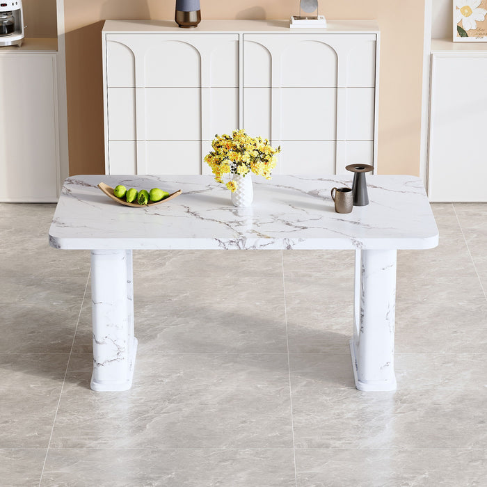 Stylish Versatile Textured Dining Table