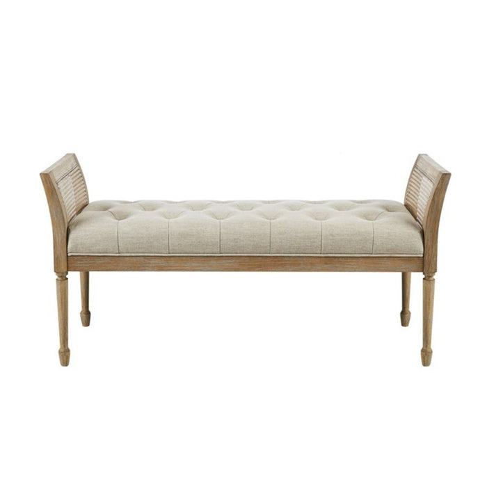 Accent Bench With Arm - Natural