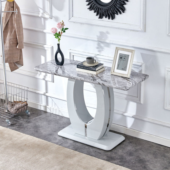 Modern Minimalist Rectangular Counter Bar Table