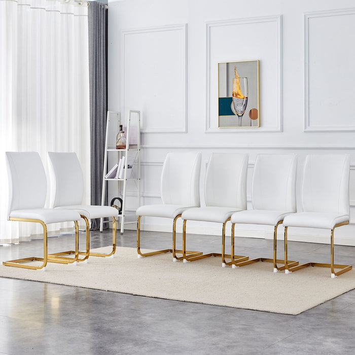 Luxury Simple Arch Chair With Arched Leg
