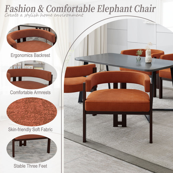 Modern Accent Teddy Upholstered Armchair