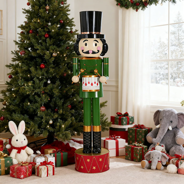 Nutcracker Holiday Decor - Green / Red