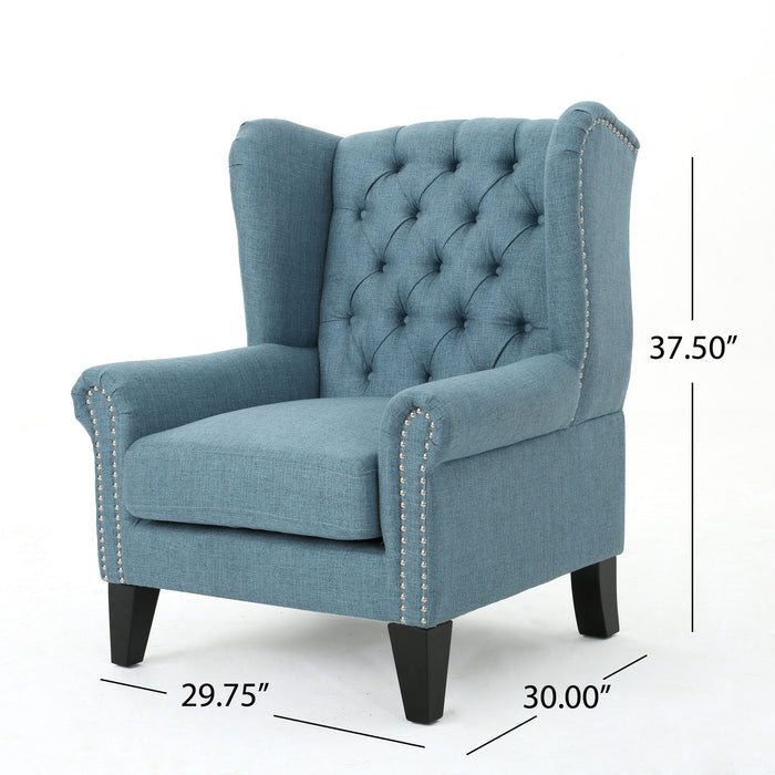Mid Century Modern Arm Reading Chair For Living Room