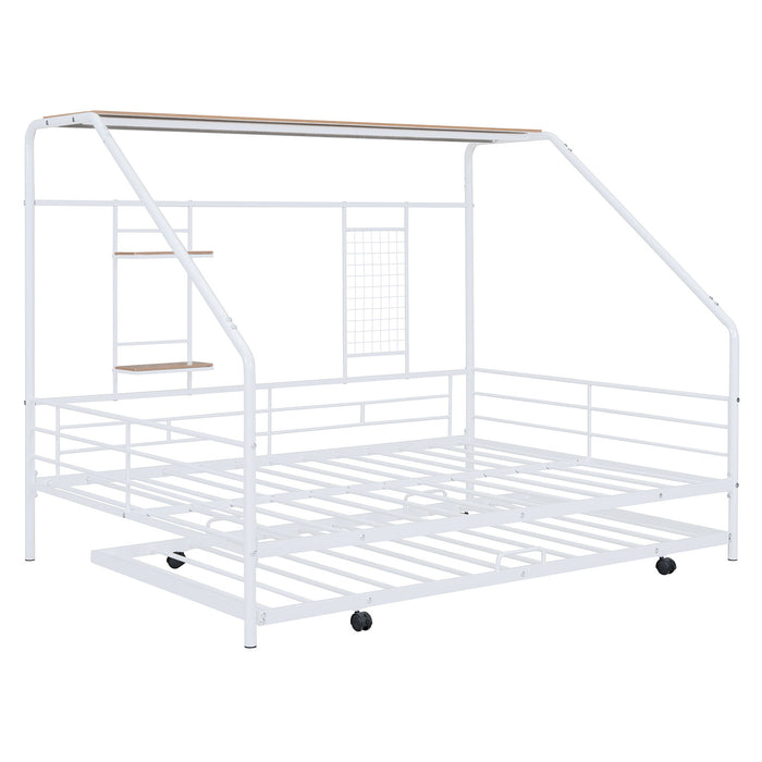 Playhouse Design Bed With Trundle