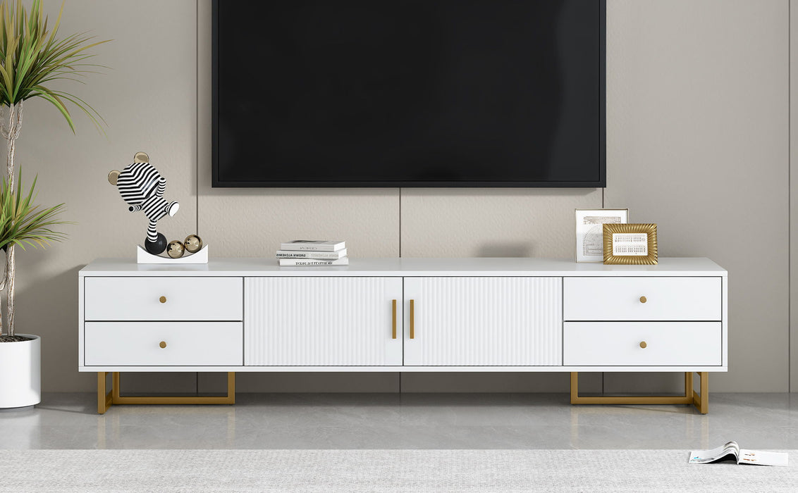 Modern TV Stand With Storage, TV Console Cabinet