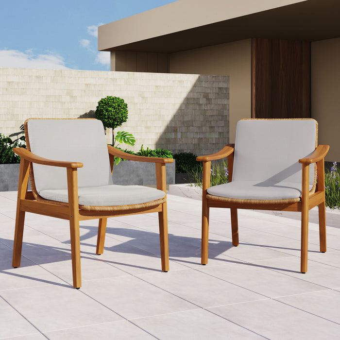Outdoor Dining Chairs (Set of 2)