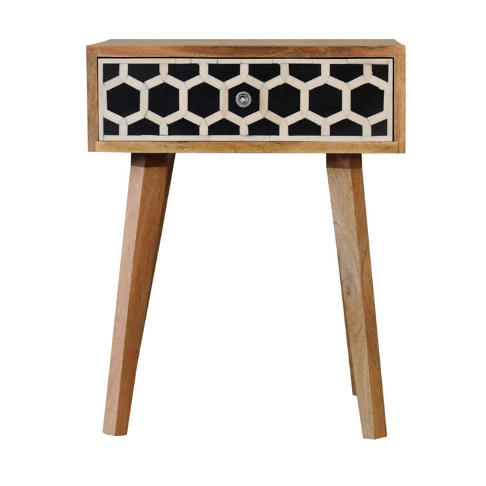 Inlay - Bone Inlay Drawer Nightstand