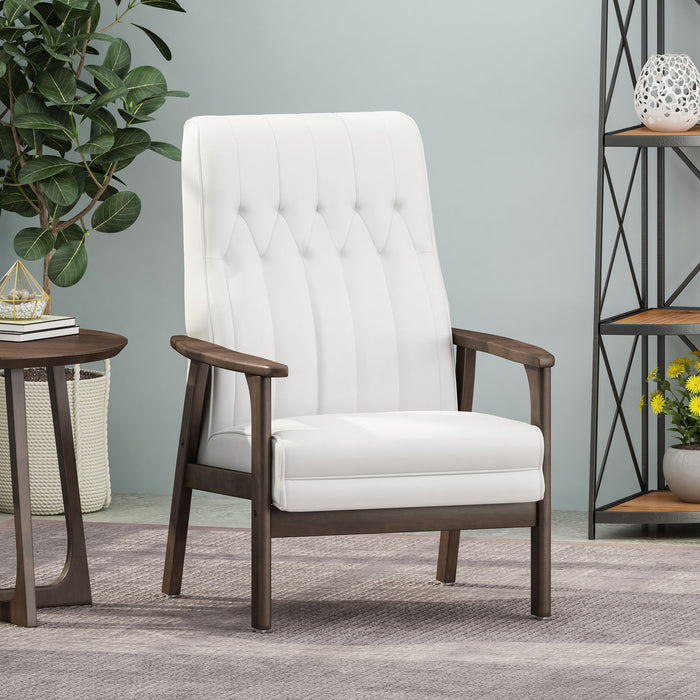 Mid Century Modern Upholstered Accent Chair
