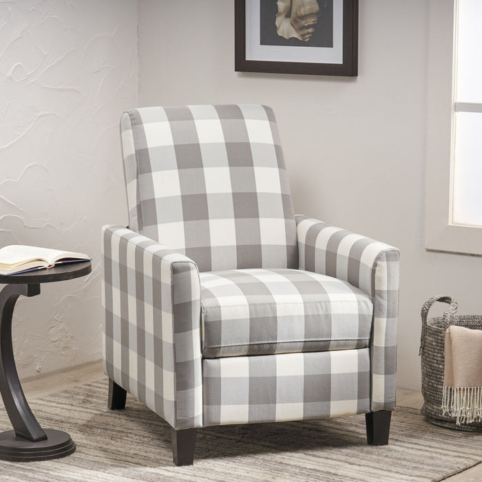 Wide Manual Club Recliner