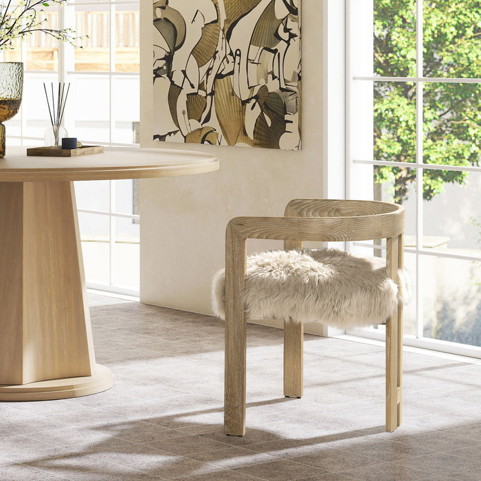 Millwick - Low Back Dining Chair - Natural Blonde