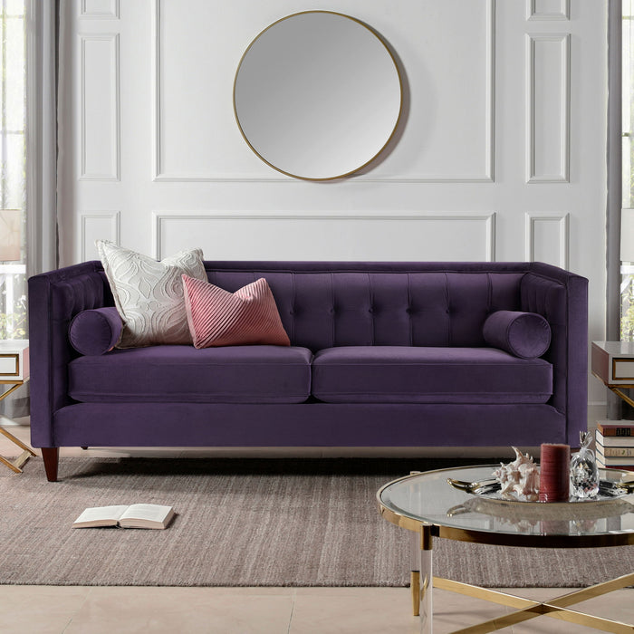Jack - Modern Tuxedo Tufted Sofa