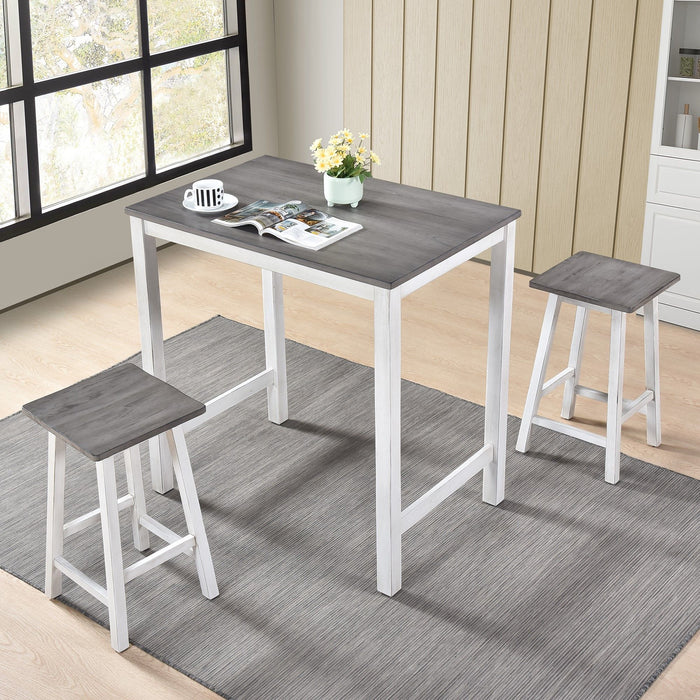 3 Pieces Counter Height Set