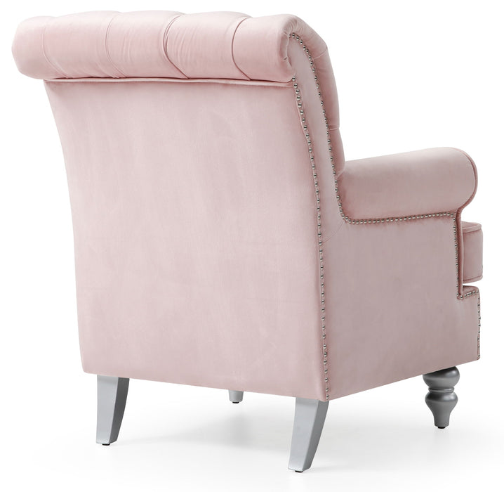 Elegant Round Arm Traditional Chair