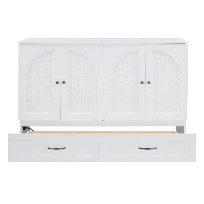 Murphy Bed With Large Drawers