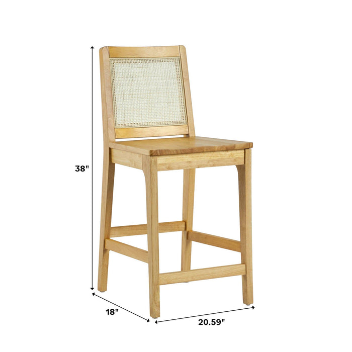 Transitional Counter Stool (Set of 2) - Natural