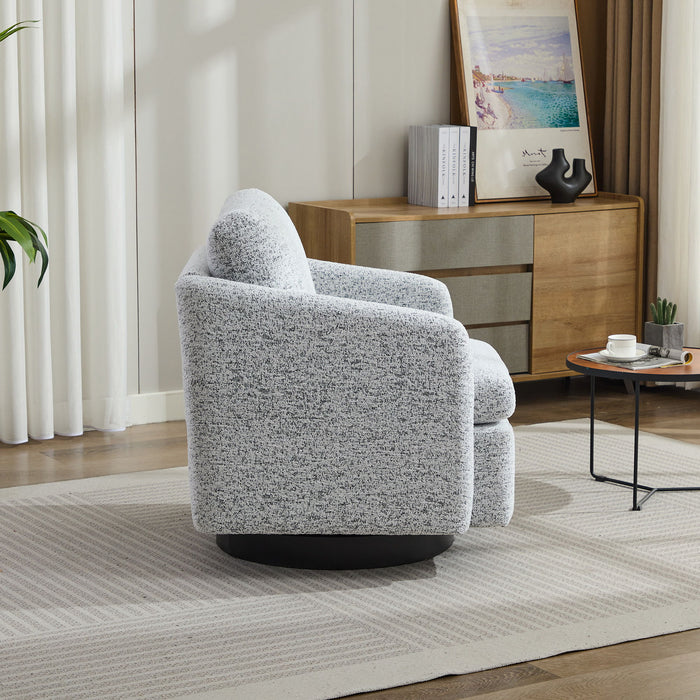 Swivel Accent Chair, 360 Degree For Living Room