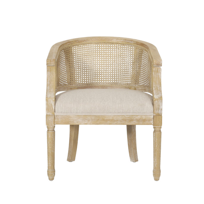 Accent Chair - Beige / Natural