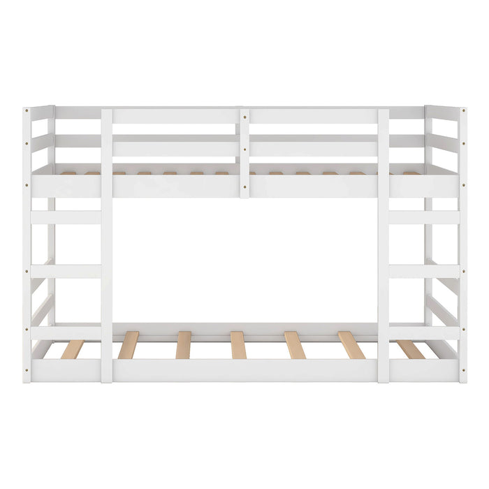 Crafted Bunk Bed With Ladder