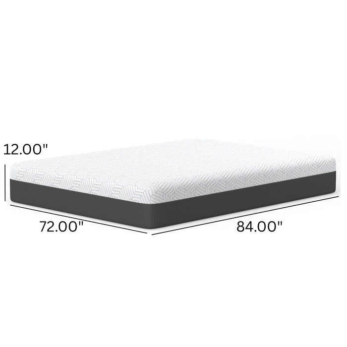 Pur Chill - 12" Soft Mattress With Phase Change Cooling Fabric