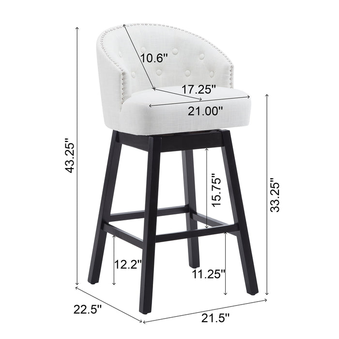 Swivel Counter Stools (Set of 2)