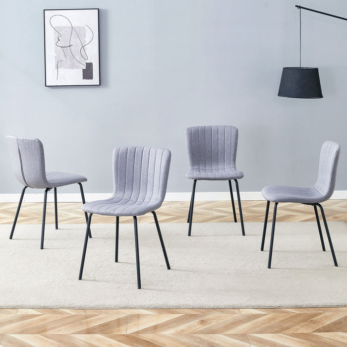 Luxury Minimalist Dining Chairs (Set of 4)