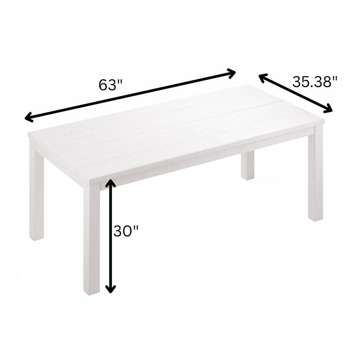 Albany - Solid Wood Dining Table For 6