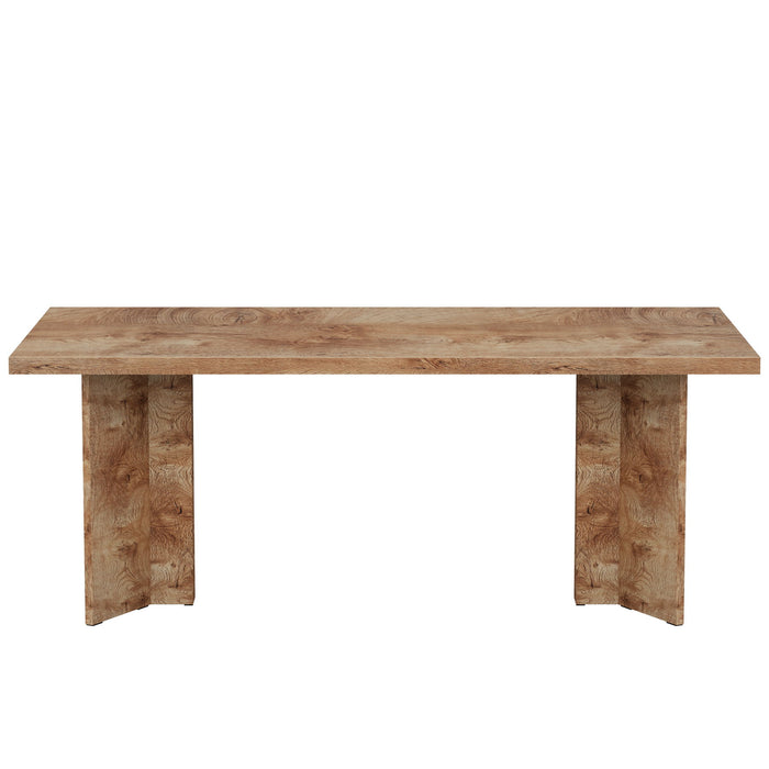 Dining Table For 4 - 6 People, Kitchen Table With Thick Top