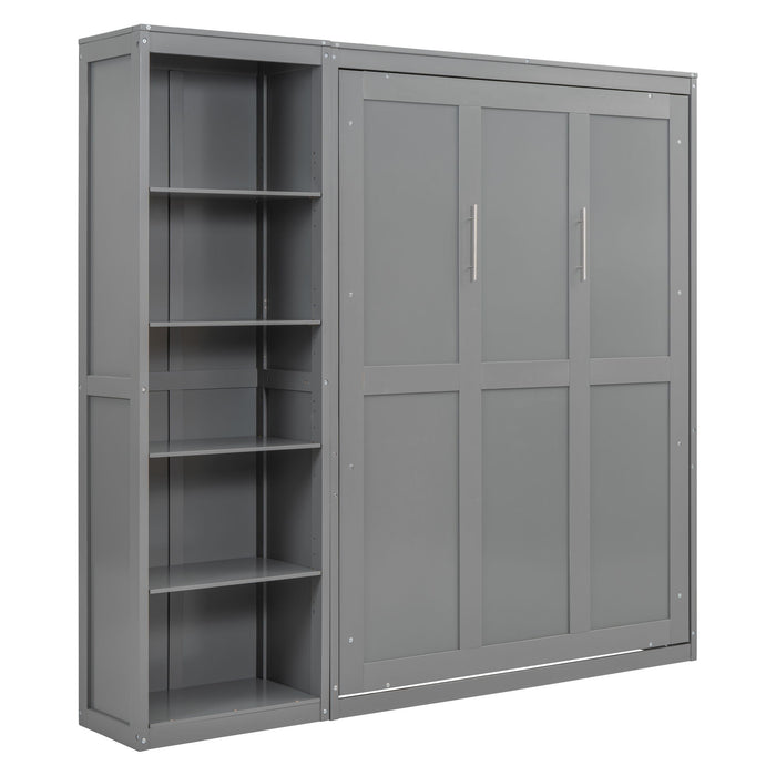 Multifunction Murphy Wall Bed With Shelves