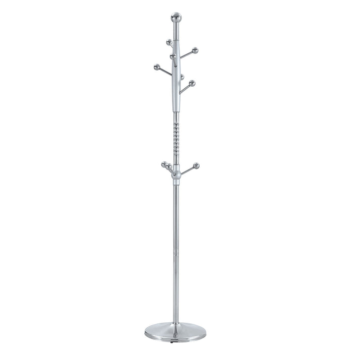 Modern Stainless Steel Spray Painted Hanger With Solid Wood Reinforcement