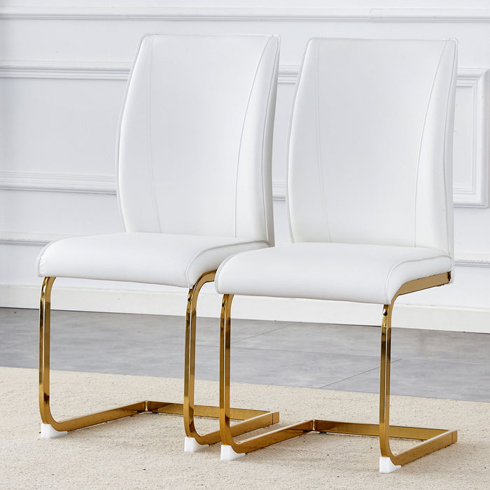 Luxury Simple Arch Chair With Arched Leg