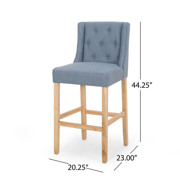 Ethereon - Tufted Counter Stool (Set of 2)