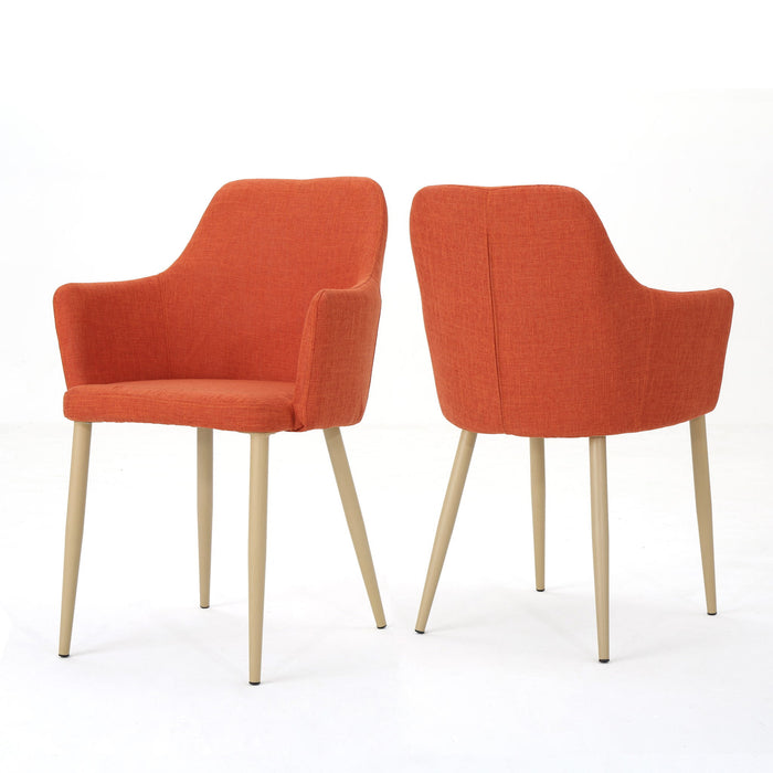 Elegant Dining Chair With Contoured Support